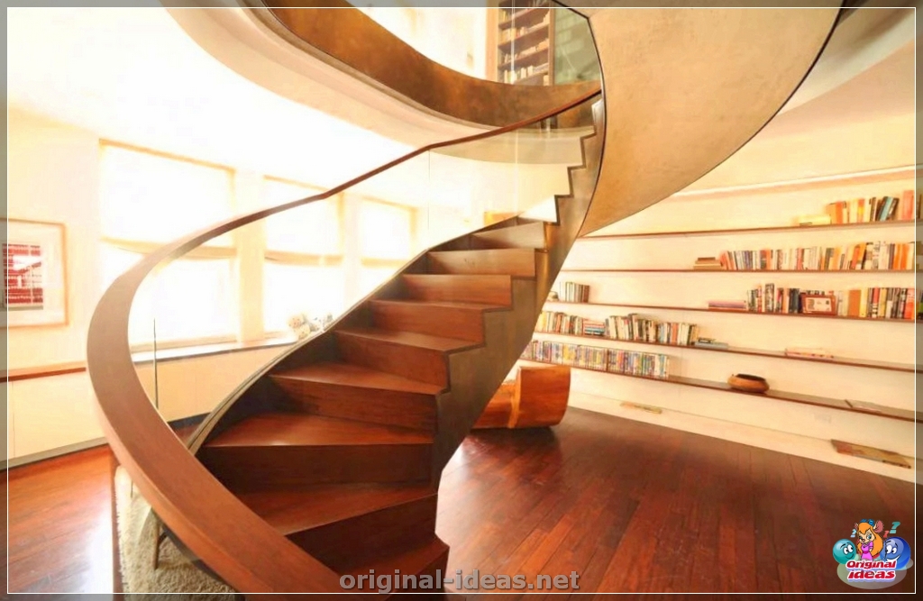 20+ ідэй для лесвіц Great Loft для вашага дома. Абярыце лепшага () вінтавая лесвіца на гарышчы