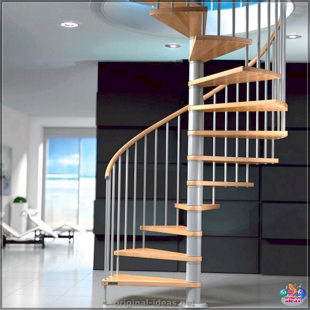 20+ ідэй для лесвіц Great Loft для вашага дома. Абярыце лепшага () вінтавая лесвіца на гарышчы