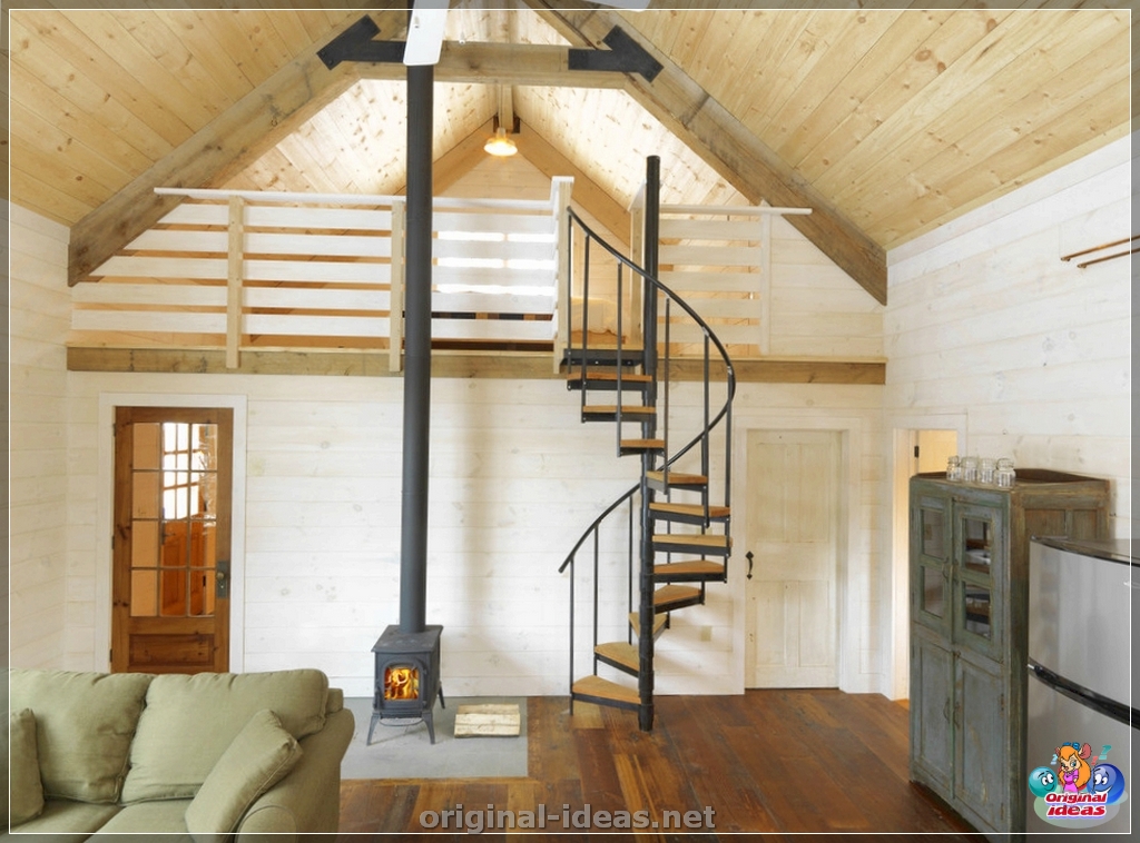20+ ідэй для лесвіц Great Loft для вашага дома. Абярыце лепшага () вінтавая лесвіца на гарышчы