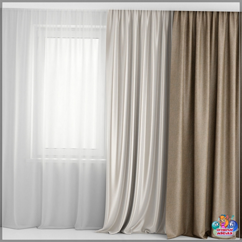 Cortinas de tres capas: sofisticación clásica