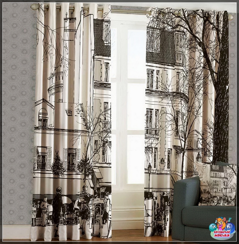 Curtains in the living room Curtains in the living room