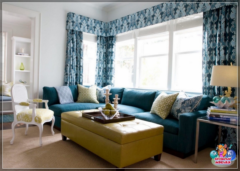 Curtains with lambrequin Curtains with lambrequin