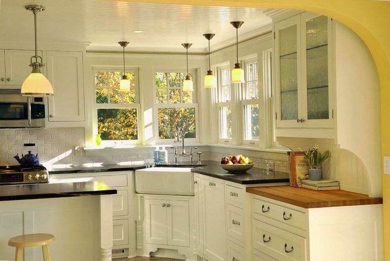 idea Observing a few rules, you can create a beautiful interior in a small kitchen
