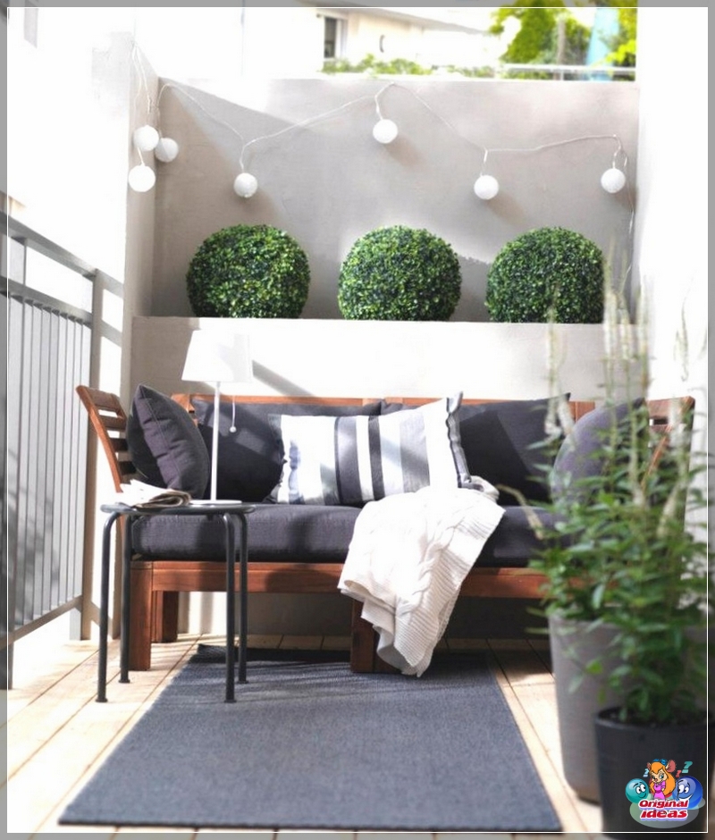 interior Balcony design in Art Nouveau style