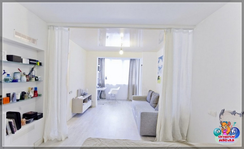 Leichte Spanndecke in der Wohnung Leichte Spanndecke in der Wohnung