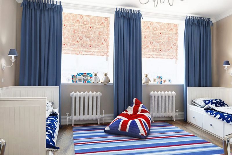Habitación infantil al estilo inglés Habitación infantil al estilo inglés