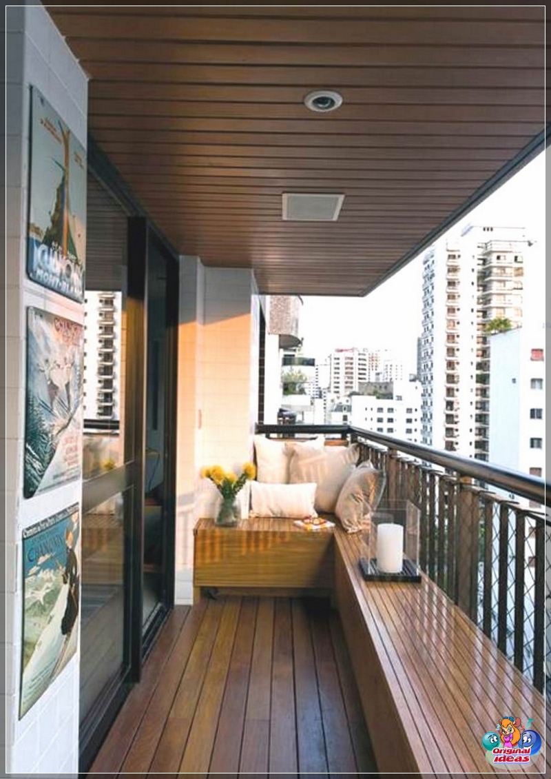 interior wood balcony trim