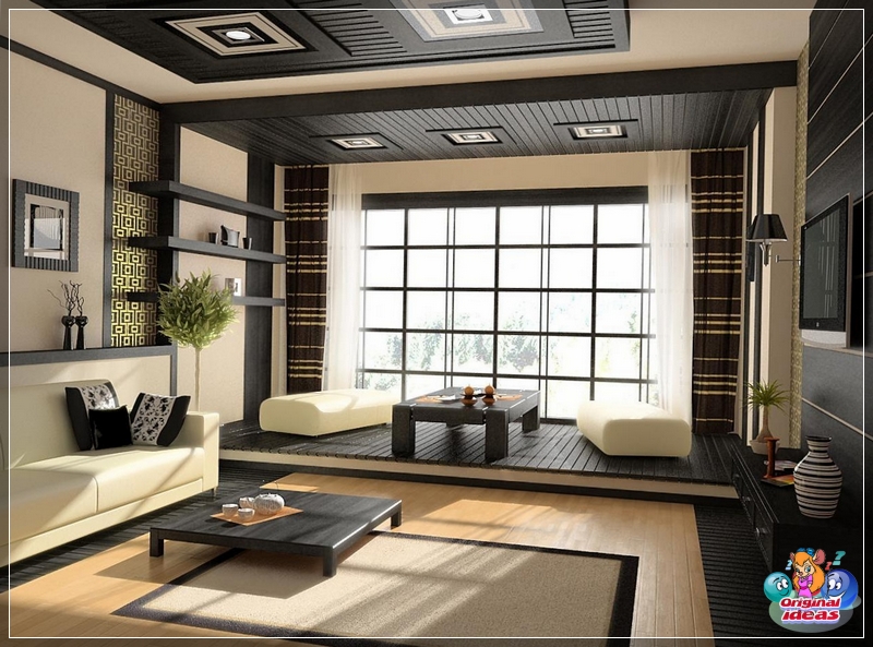 Salon w stylu japońskim