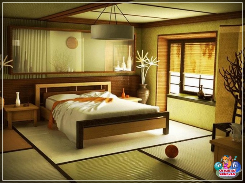 Habitación de bricolaje de estilo oriental