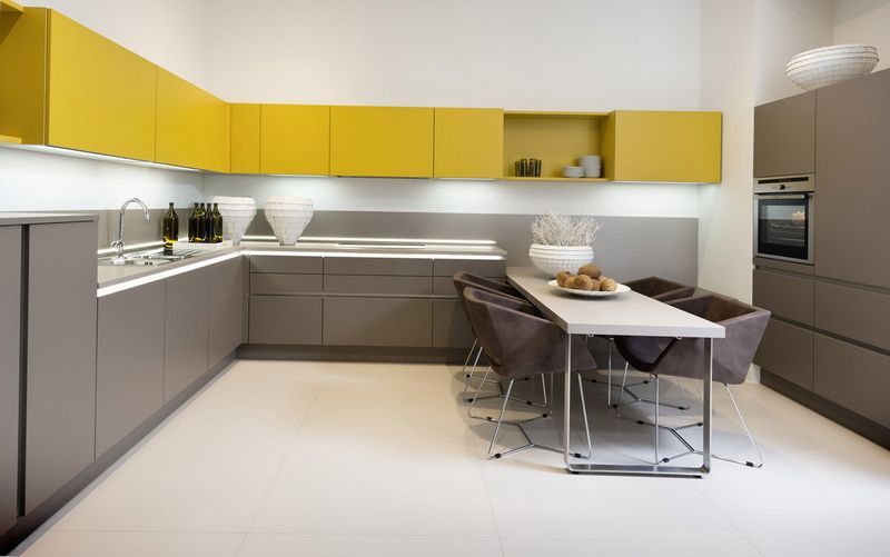 Minimalist kitchen interior Minimalist kitchen interior