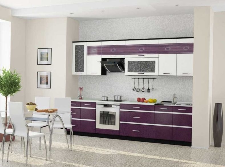 Kitchen interior in the style of minimalism photo Kitchen interior in the style of minimalism photo