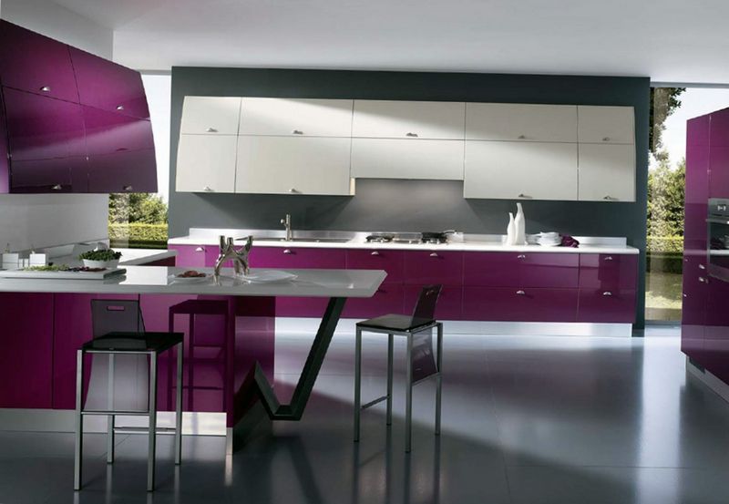 Appliances in a minimalist kitchen Appliances in a minimalist kitchen