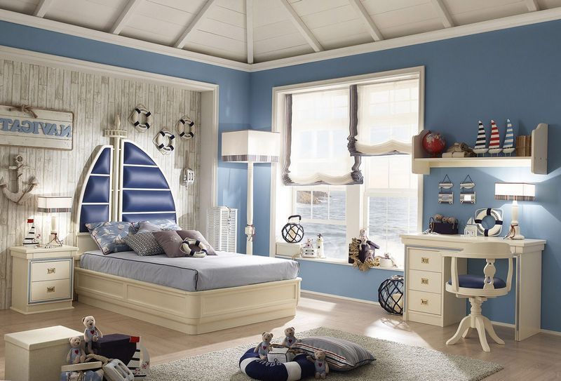 Children's rooms in a marine style Children's rooms in a marine style