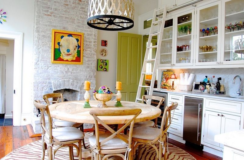 cocina El eclecticismo, como ningún otro estilo, se adapta mejor a las personas creativas que aman los experimentos