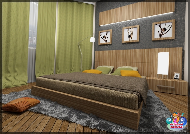 Przytulny projekt sypialni