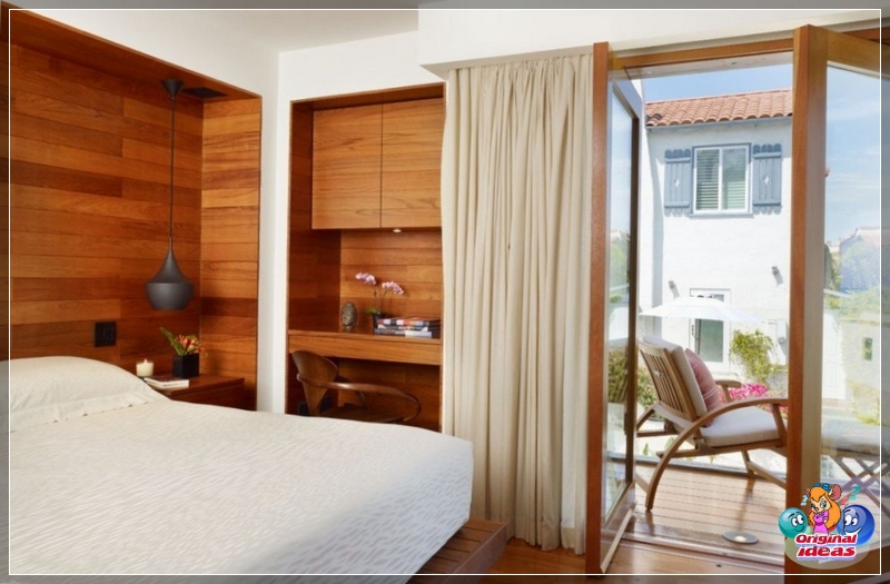 Przykładowe zdjęcie sypialni w stylu eko