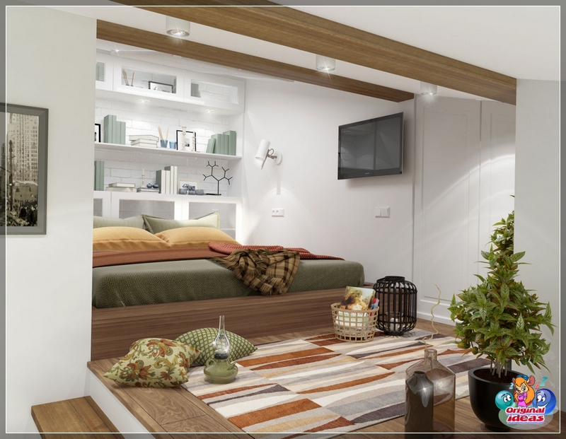 Dobry przykład wnętrza mieszkania