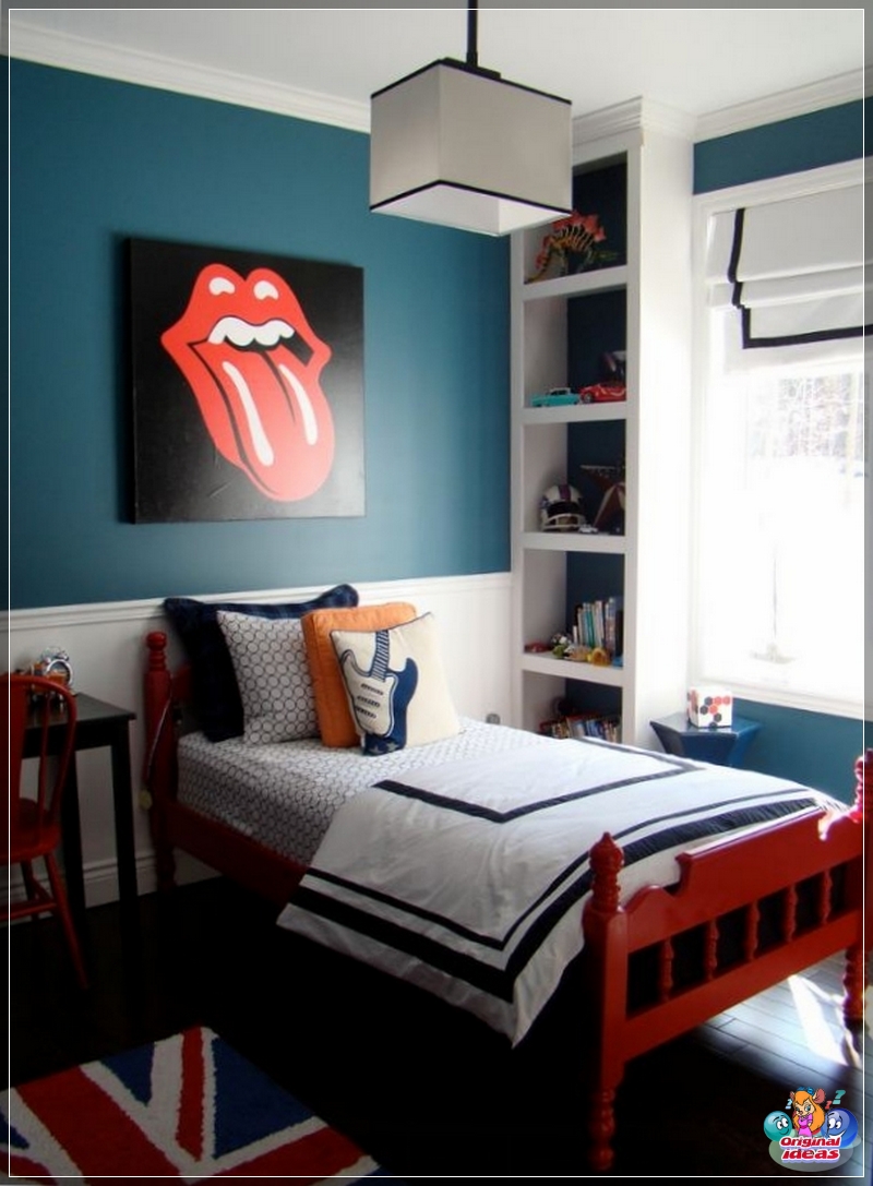Pop art room for a teenager