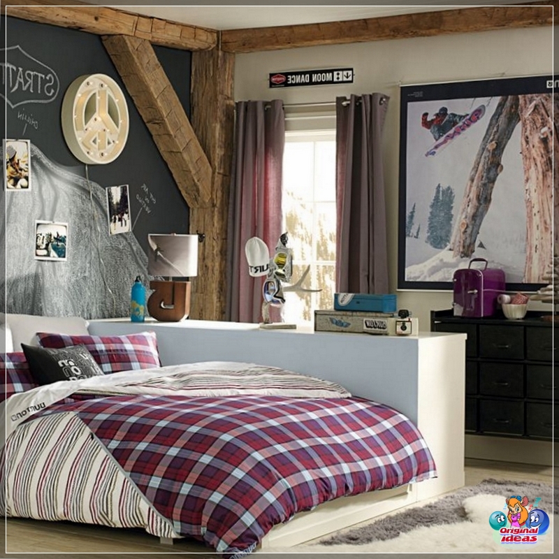 American style room for a teenager