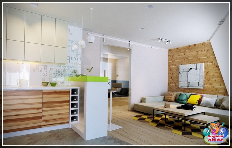 Eco-style kitchen design photo Eco-style kitchen design photo