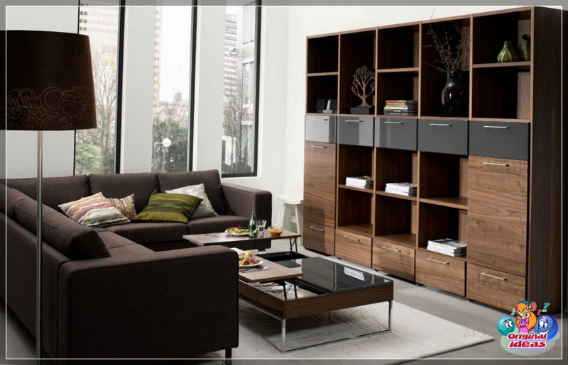 wall Modern furniture should be not only beautiful, but also functional