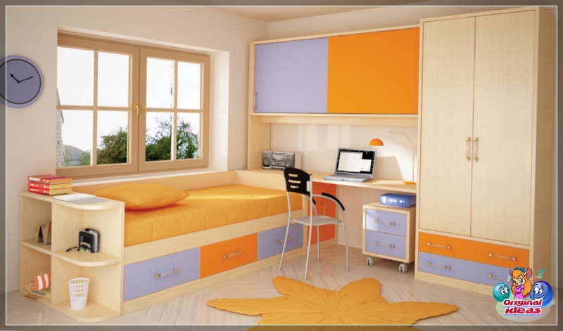 Dobrze, jeśli jedna ze ścian żłobka łączy się z pokojem rodziców