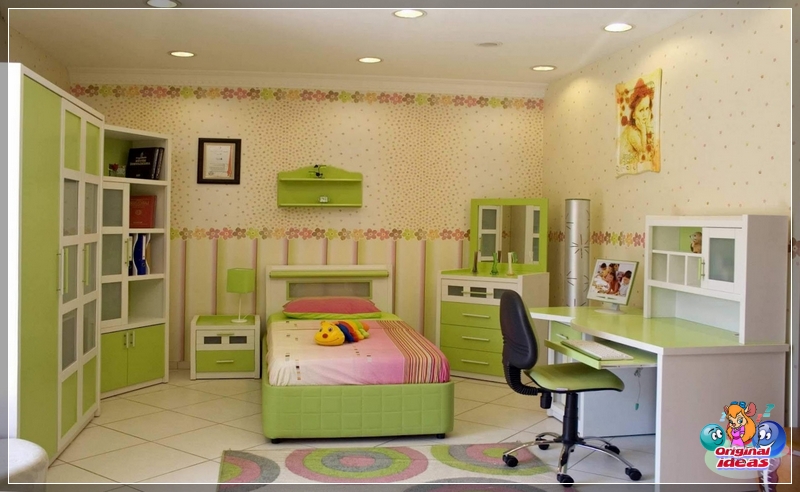 Umiarkowane ciepłe sztuczne światło nadaje się do pokoju dziecinnego