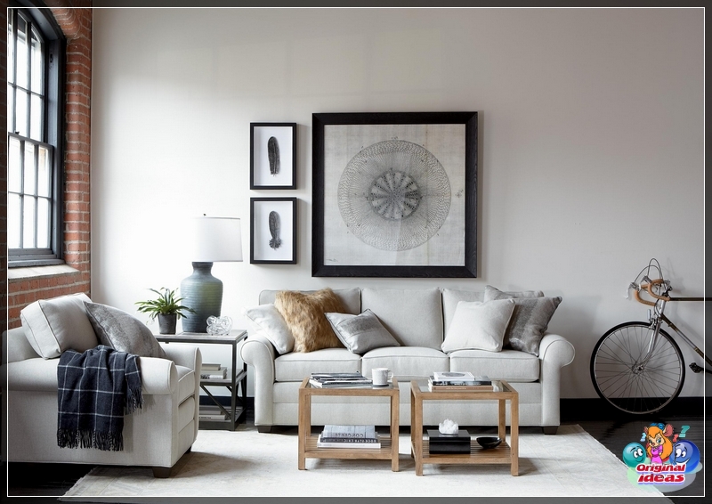 Ziegelwände - ein klassisches Loft-Interieur