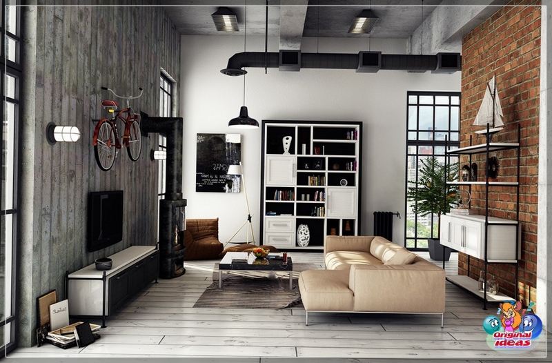 Als künstliche Lichtquellen verwenden Sie am besten Lampen im Industriestil