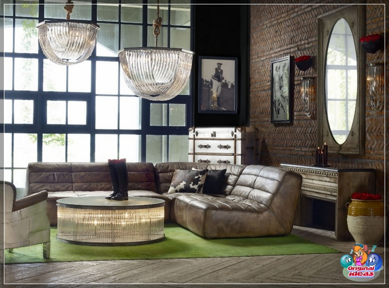 Die Beleuchtung im Loft ist ein Raum für Fantasie