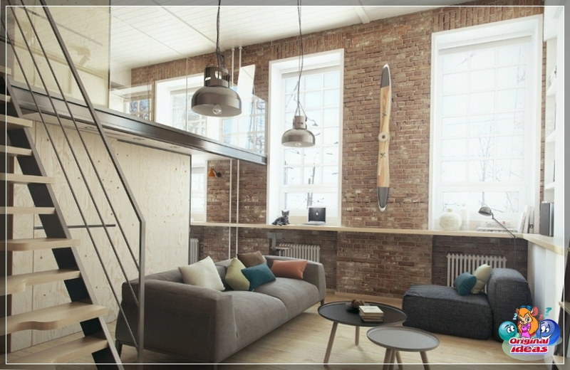 Die wichtigste Regel für kleine Räume ist die Verwendung von hellen Farben, die den Raum optisch vergrößern