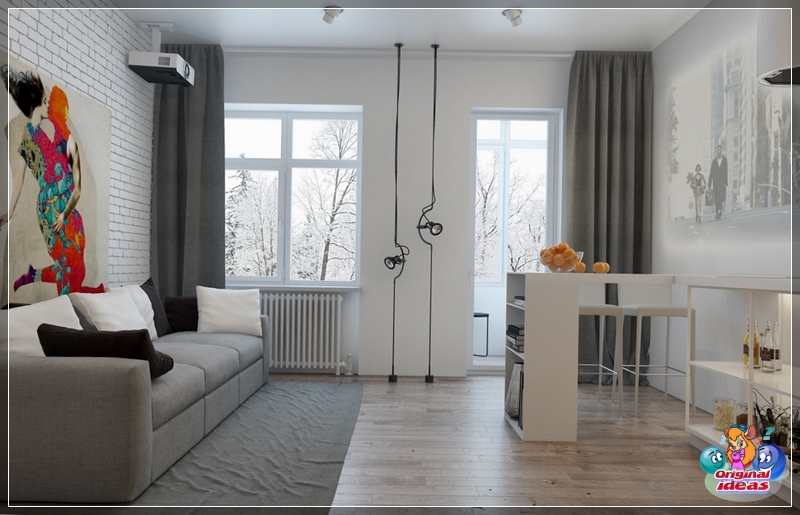 Dachboden in einer kleinen Wohnung