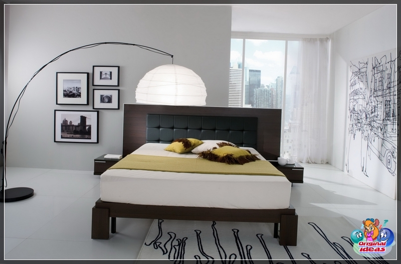 Dormitorio de estilo moderno Dormitorio de estilo moderno
