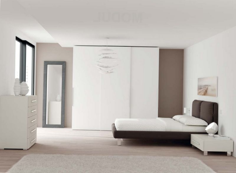 Sypialnia w stylu minimalizmu foto