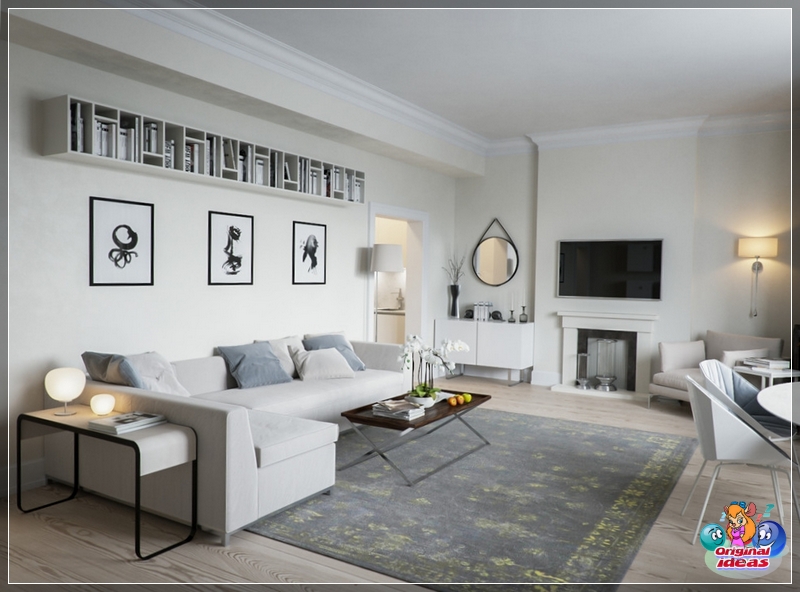 Einbaugeräte in skandinavischem Interieur Einbaugeräte in skandinavischem Interieur