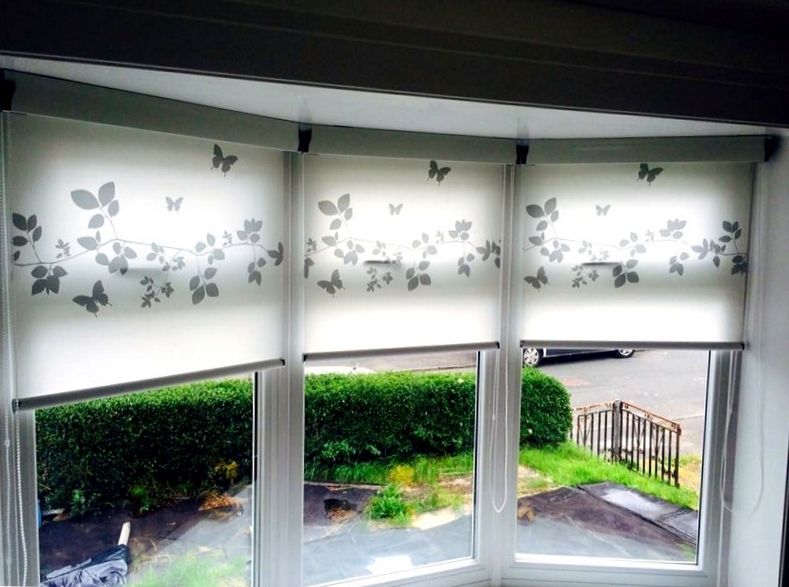 Fabric roller blinds