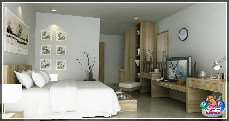 Zimmer in einem modernen Fotostil Zimmer in einem modernen Fotostil