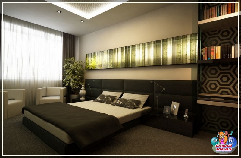 Schlafzimmerdesign im modernen Stilfoto Schlafzimmerdesign im modernen Stilfoto