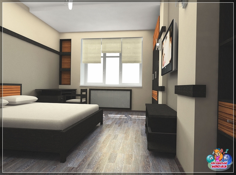 Creating a minimalist bedroom interior