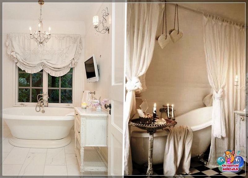 bathroom Shabby chic bathtub