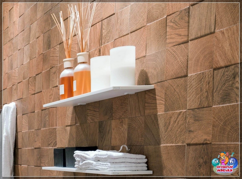 baño Baldosa aspecto madera