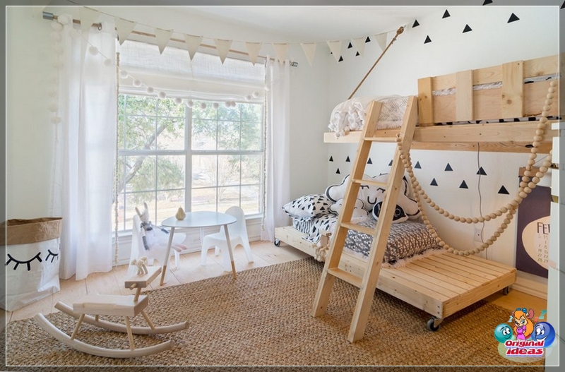 W pokoju dziecięcym preferowane będą zasłony wykonane z lekkich i naturalnych materiałów