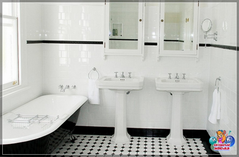łazienka Łazienka w stylu art deco