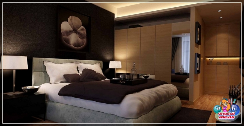 dormitorio Decoración de dormitorio oscuro
