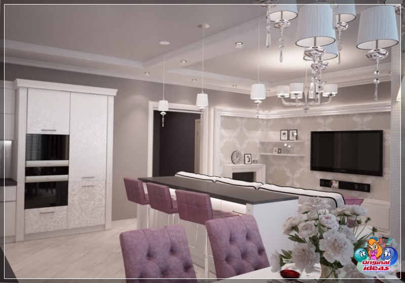 Modern colors of art deco style