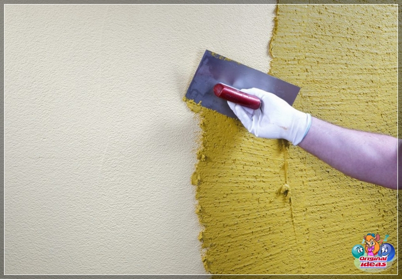 DIY decorative plaster