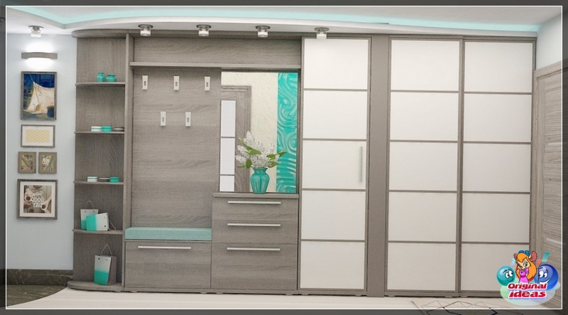 pasillo Conjunto de muebles con estilo