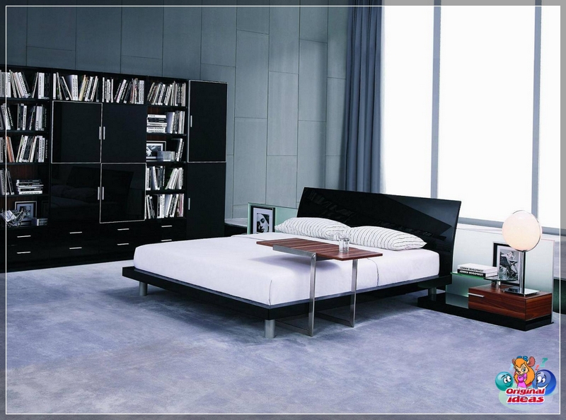 Pared en el dormitorio