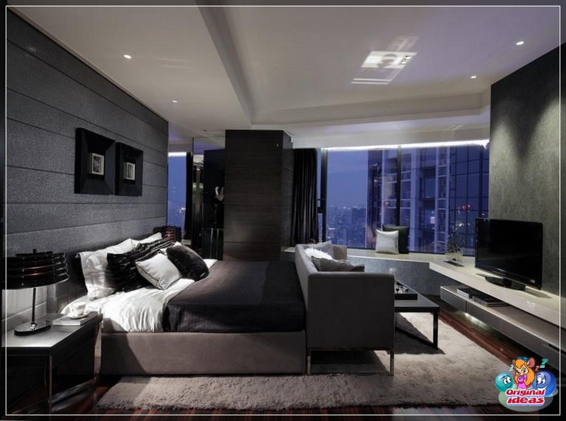 Dormitorio para un hombre