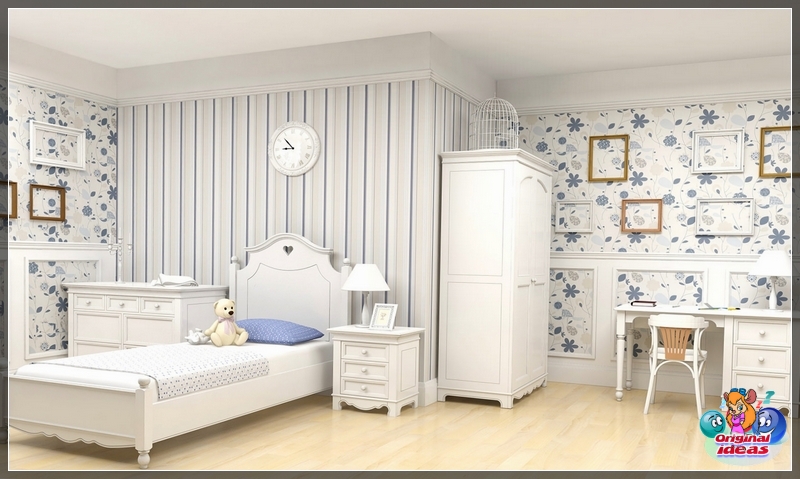 nursery Provence is a gentle and romantic style that is perfect for decorating a nursery
